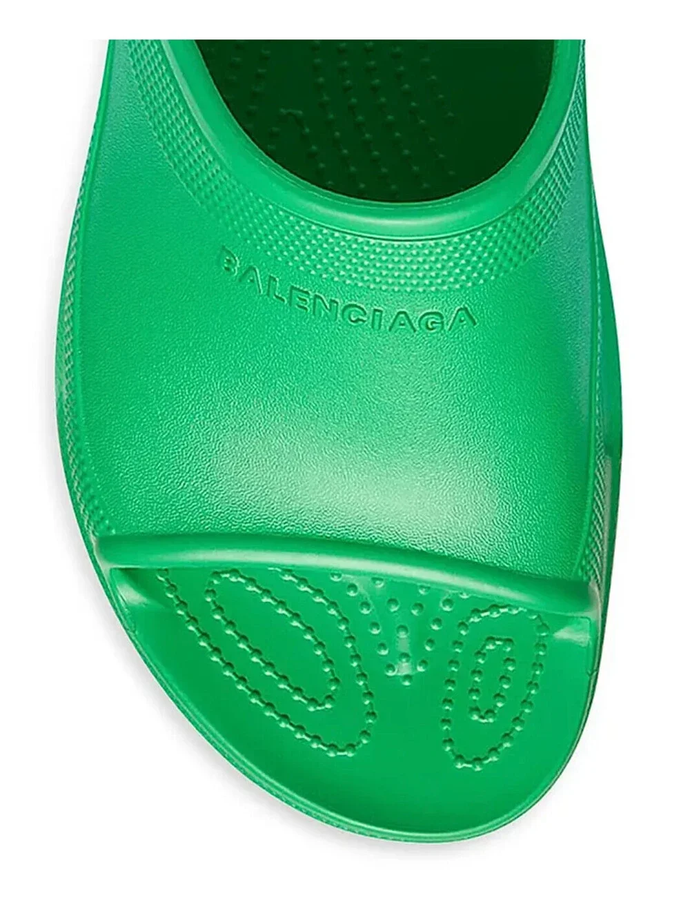 NIB $625 Balenciaga X Crocs Green Pool Slide Sandals Sneaker Designer 42/9